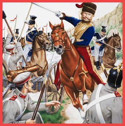 Charge de cavalerie - English School